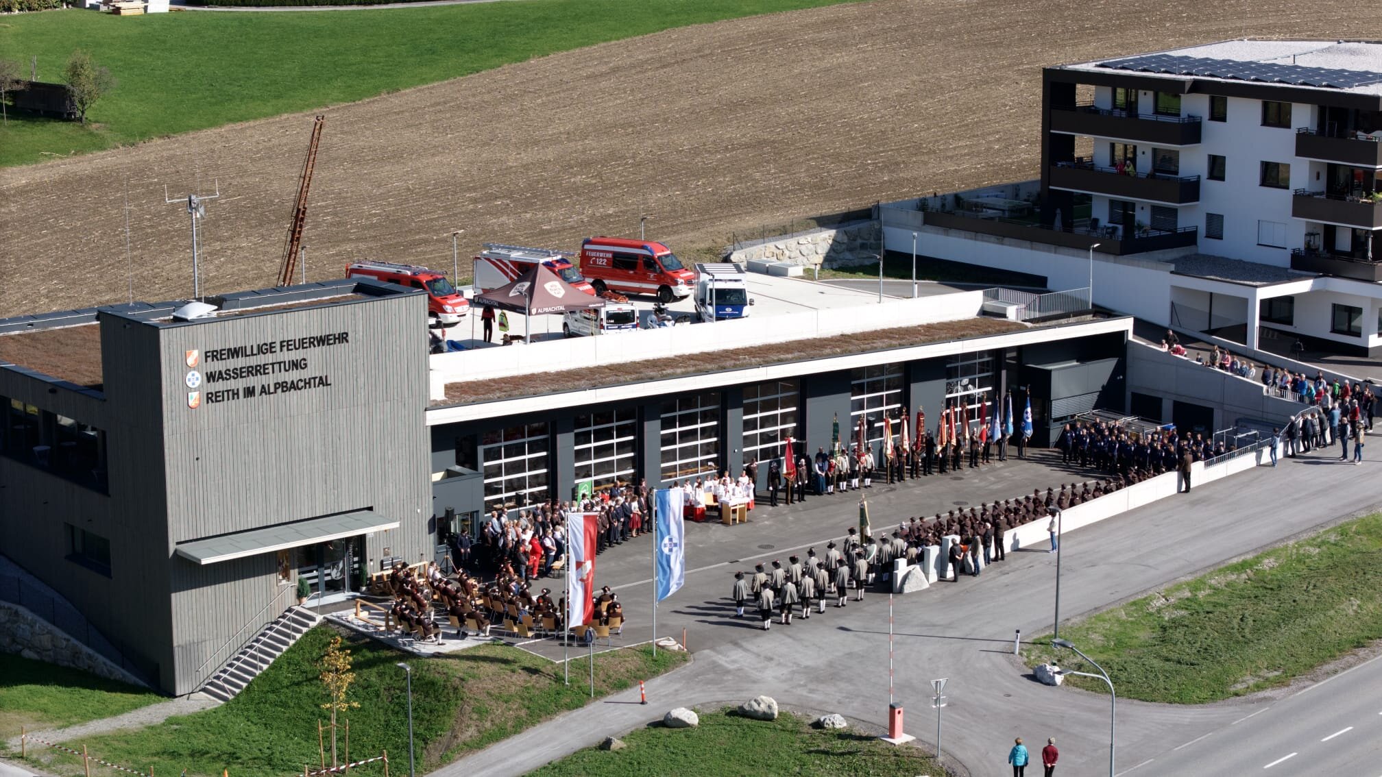 Einweihung des neuen Einsatz&shyzentrums